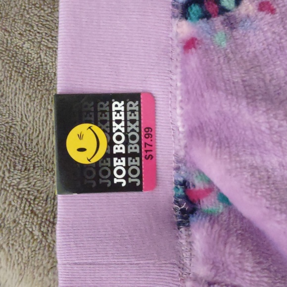 NWT Joe Boxer fleece PJ pants -Cute hedgehogs!! - Picture 3 of 7